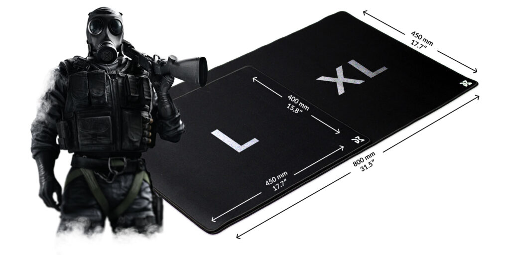 Mouse Pad DM L – Suprafață multi-strat, finisaj de top