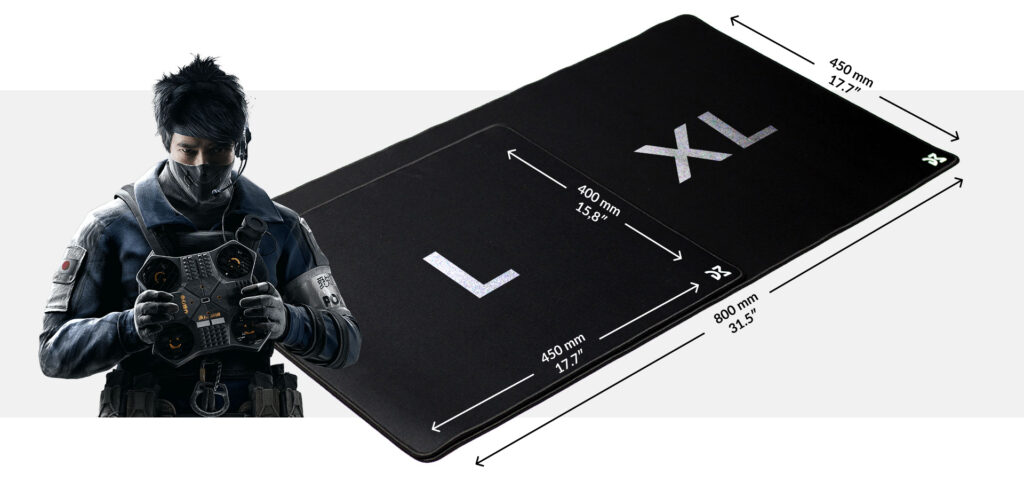 Mouse Pad DM XL – Suprafață multi-strat, finisaj de top