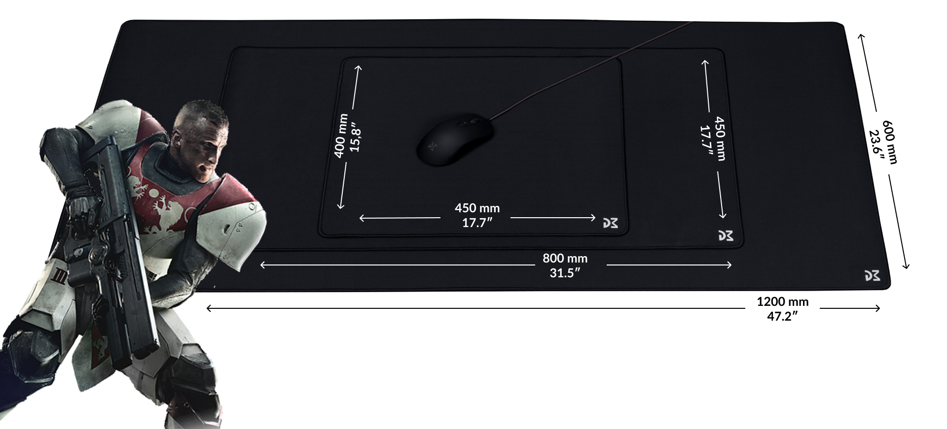 Mouse Pad DM XXL