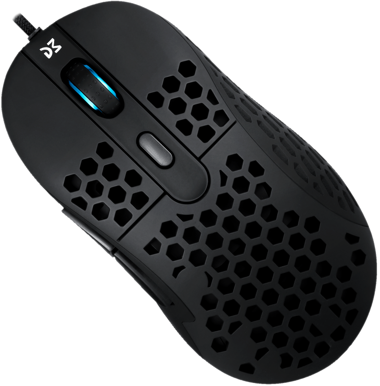 Mouse gaming DM6 Holey – Click-uri extra crocante