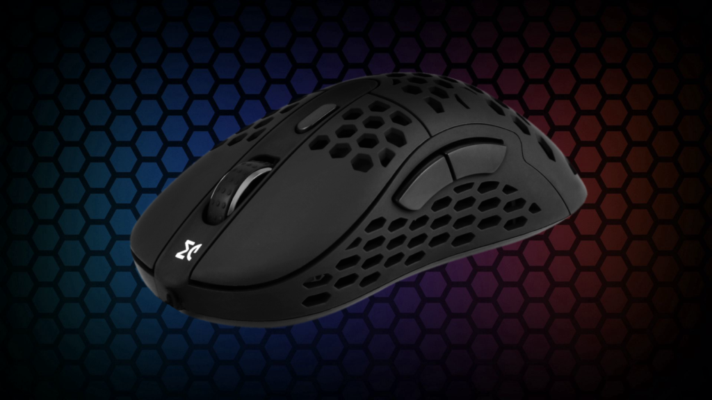 Mouse gaming DM6 Holey Trio – PixArt 3370 — flagship-ul responsivității