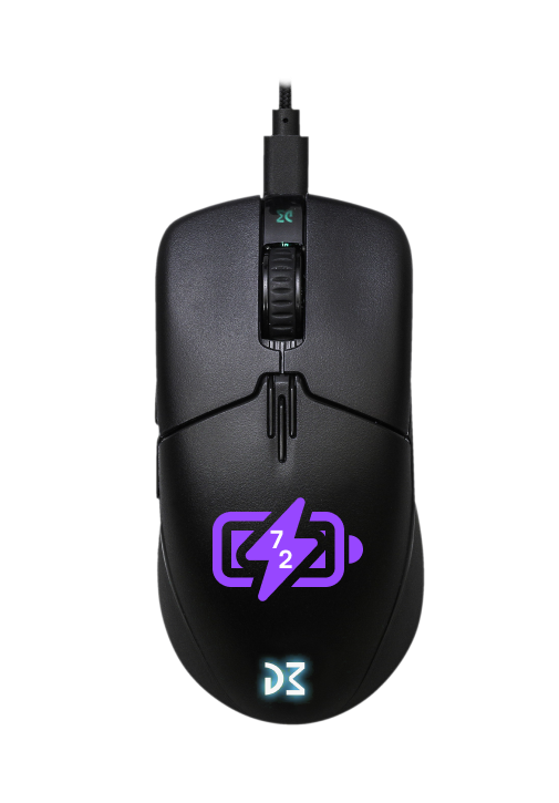 Mouse gaming DM7 Switch Duo – Schimbi switch-urile în câteva secunde