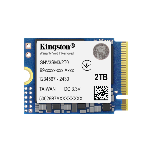 SSD intern Kingston NV3, 2 TB, PCI Express 4.0 x4, NVMe, M.2