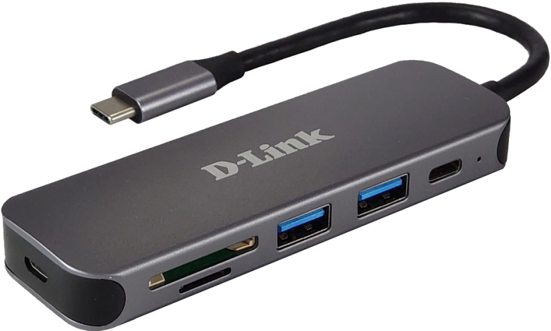 Docking station D-LINK DUB-2325, USB Type-C, Gri, 2 ani Garantie Docking station D-LINK DUB-2325, USB Type-C, Gri, 2 ani Garantie - imagine 1