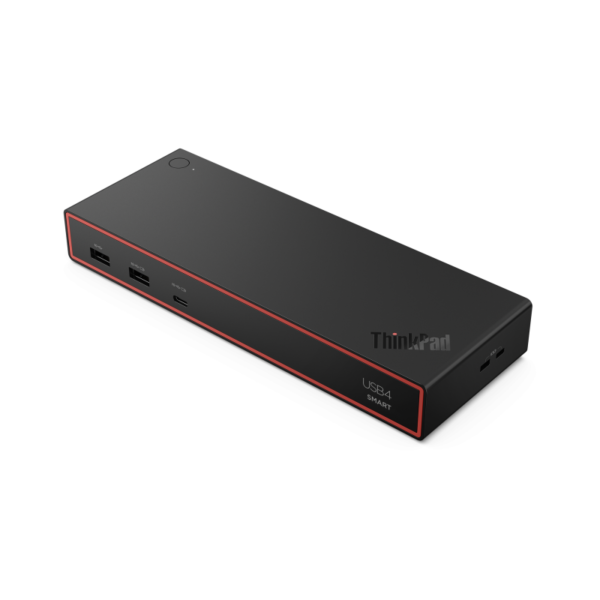 Docking station LENOVO ThinkPad USB4 Smart Dock 5500, USB Type-C, 100W, Negru, 3 ani Garantie