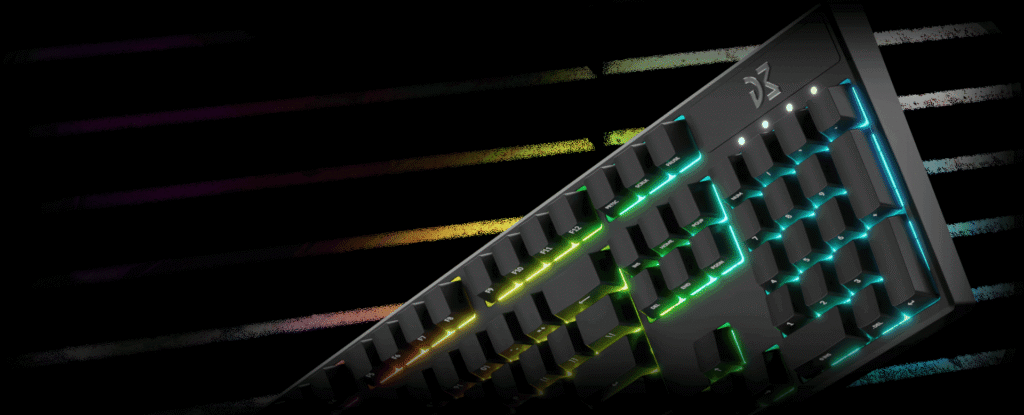 Tastatură gaming DreamKey – Cablu Type-C detașabil + software DreamKey