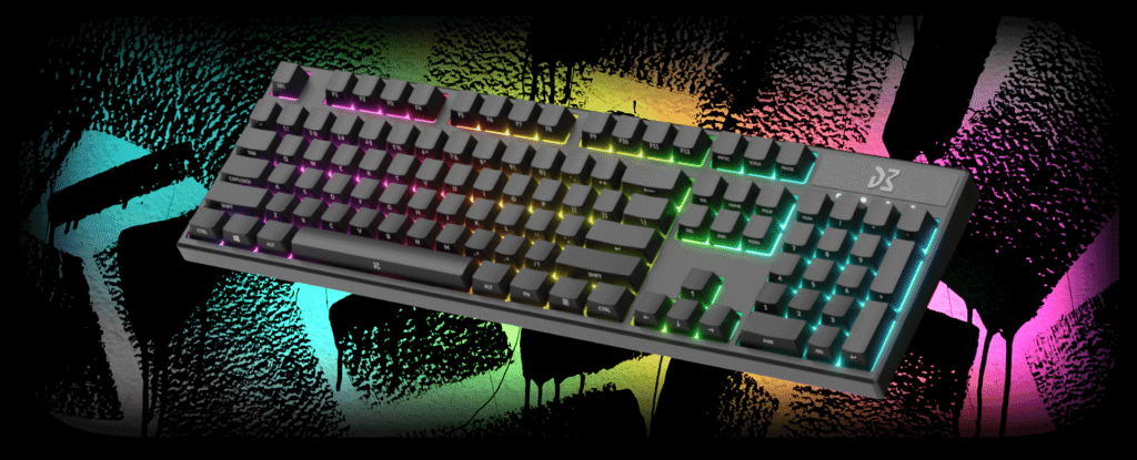 Tastatură gaming DreamKey – Carcasă din aluminiu, rezistentă ca oțelul