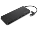 Docking station Lenovo USB-C Slim Travel Dock, USB Type-C, 65W, Negru, 3 ani Garantie - imagine 6