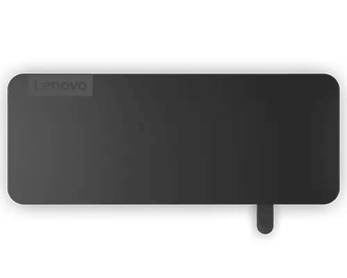 Docking station Lenovo USB-C Slim Travel Dock, USB Type-C, 65W, Negru, 3 ani Garantie