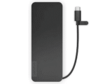 Docking station Lenovo USB-C Slim Travel Dock, USB Type-C, 65W, Negru, 3 ani Garantie