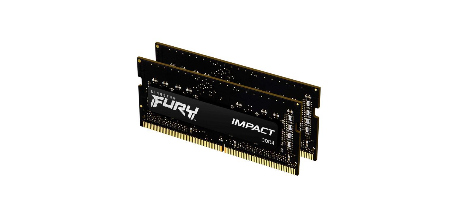 Memorie RAM Notebook Kingston FURY, 64GB, DDR4, 3200MHz, CL20 Memorie RAM Notebook Kingston FURY, 64GB, DDR4, 3200MHz, CL20 - imagine 1