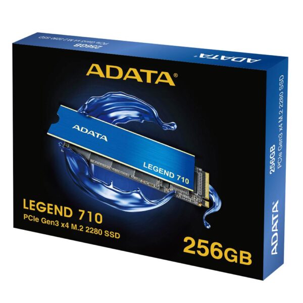 SSD intern ADATA LEGEND 710, 256 GB, PCI Express 3.0 x4, NVMe, M.2