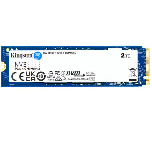 SSD intern Kingston NV3, 2 TB, PCI Express 4.0 x4, NVMe, M.2