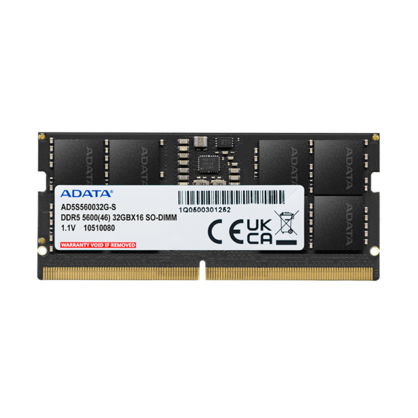 Memorie RAM Notebook ADATA AD5S560032G-S, 32GB, DDR5, 5600MHz, CL46