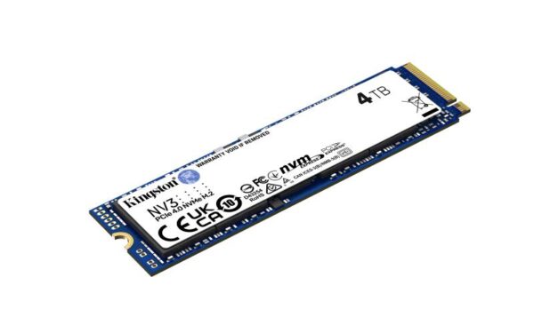 SSD intern Kingston NV3, 4 TB, PCI Express 4.0 x4, NVMe, M.2