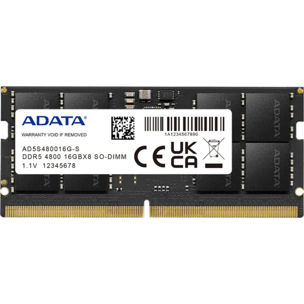 Memorie RAM Notebook ADATA Premier, 16GB, DDR5, 4800MHz, CL40