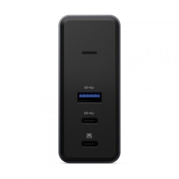 Lenovo X9 Charging GaN Dock Prin cablu USB 3.2 Gen 2 (3.1 Gen 2) Type-C Gri